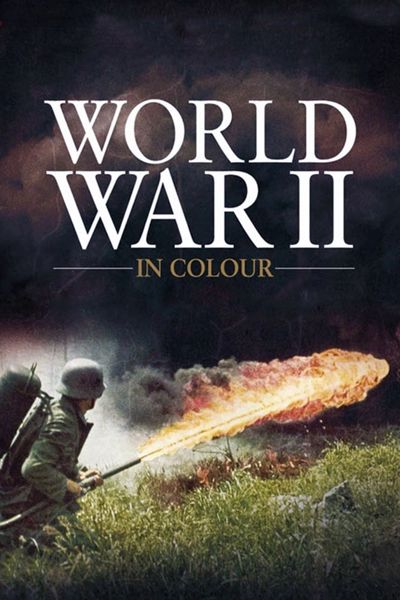 World War II in Colour poster