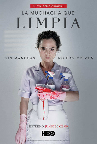 La muchacha que limpia poster