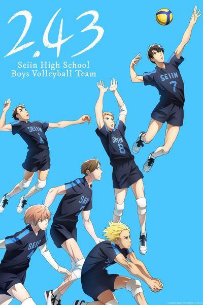 2.43: Seiin High School Boys Volleyball Team poster