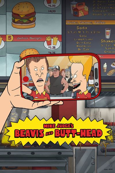 Mike Judge's Beavis and Butt-Head poster